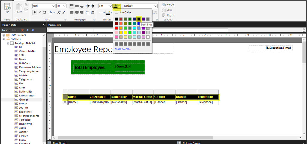 Build SSRS (RDL) Report From Microsoft Report Builder